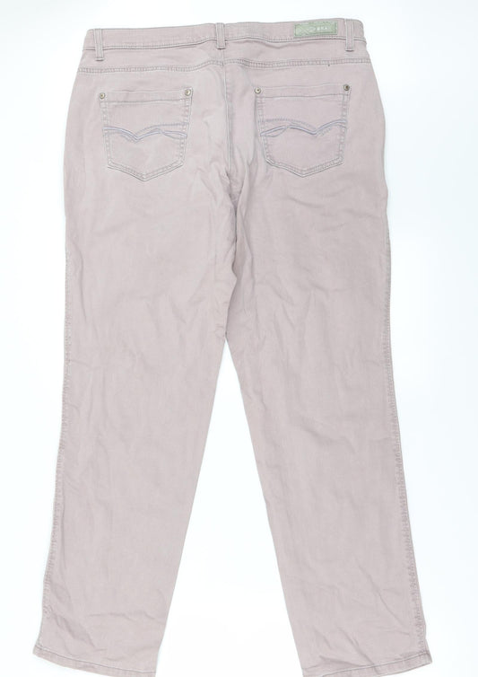 Preworn Womens Pink   Straight Jeans Size 36 in L27 in