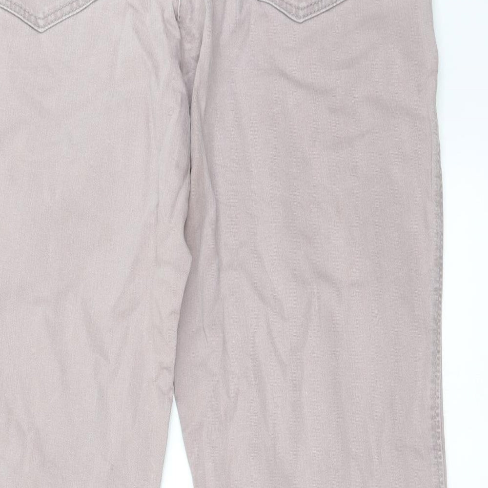 Preworn Womens Pink   Straight Jeans Size 36 in L27 in