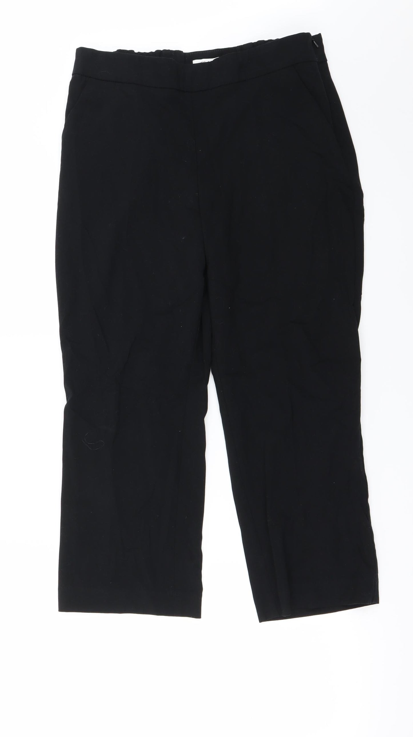 Marks and Spencer Womens Black   Trousers  Size 12 L21 in