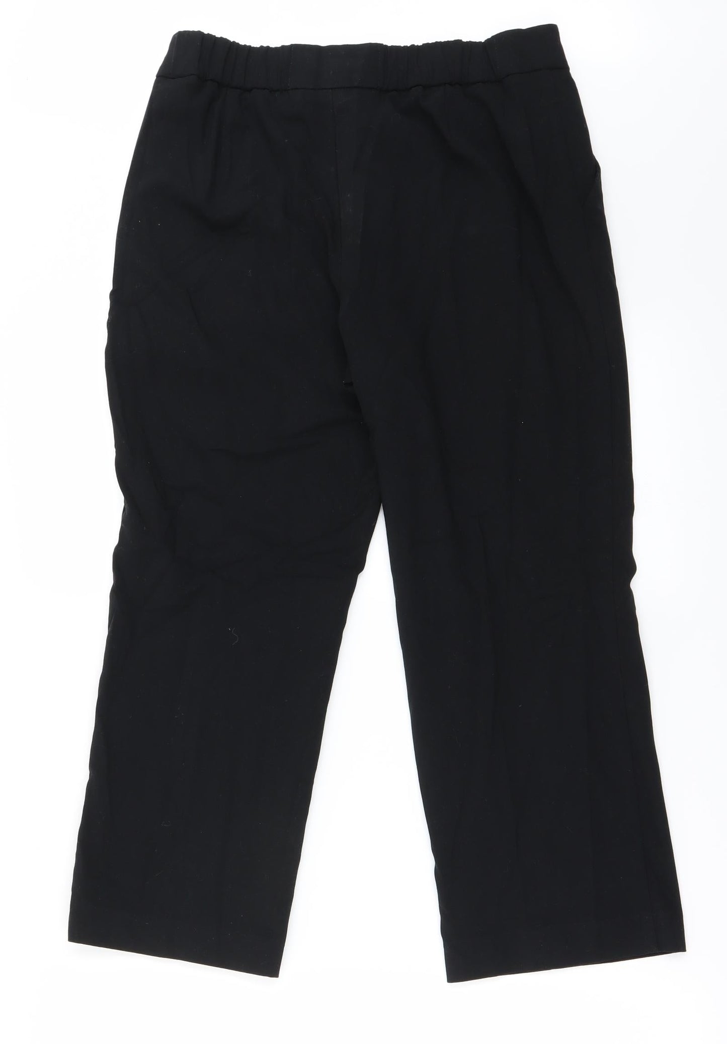 Marks and Spencer Womens Black   Trousers  Size 12 L21 in