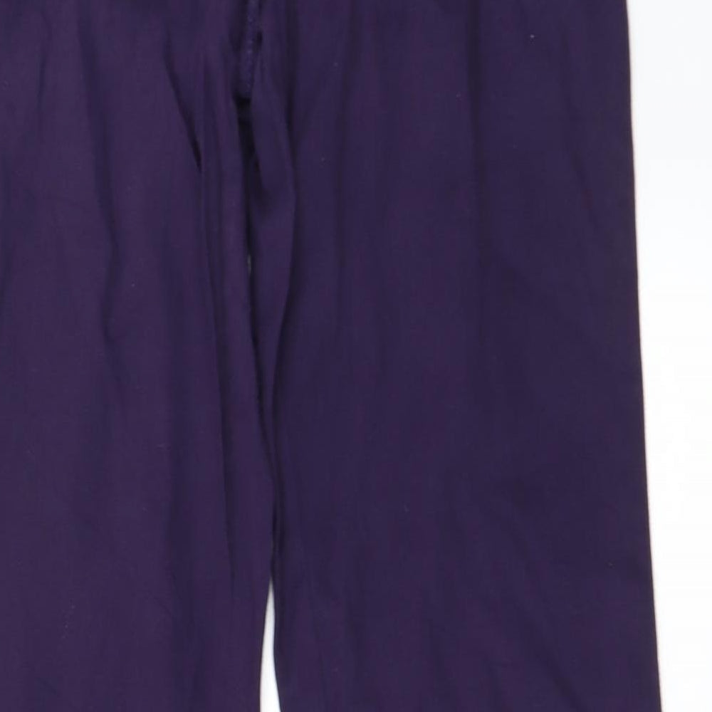 Preworn Womens Purple   Straight Jeans Size 28 in L29 in