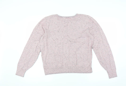 H&M Womens Pink   Pullover Jumper Size L