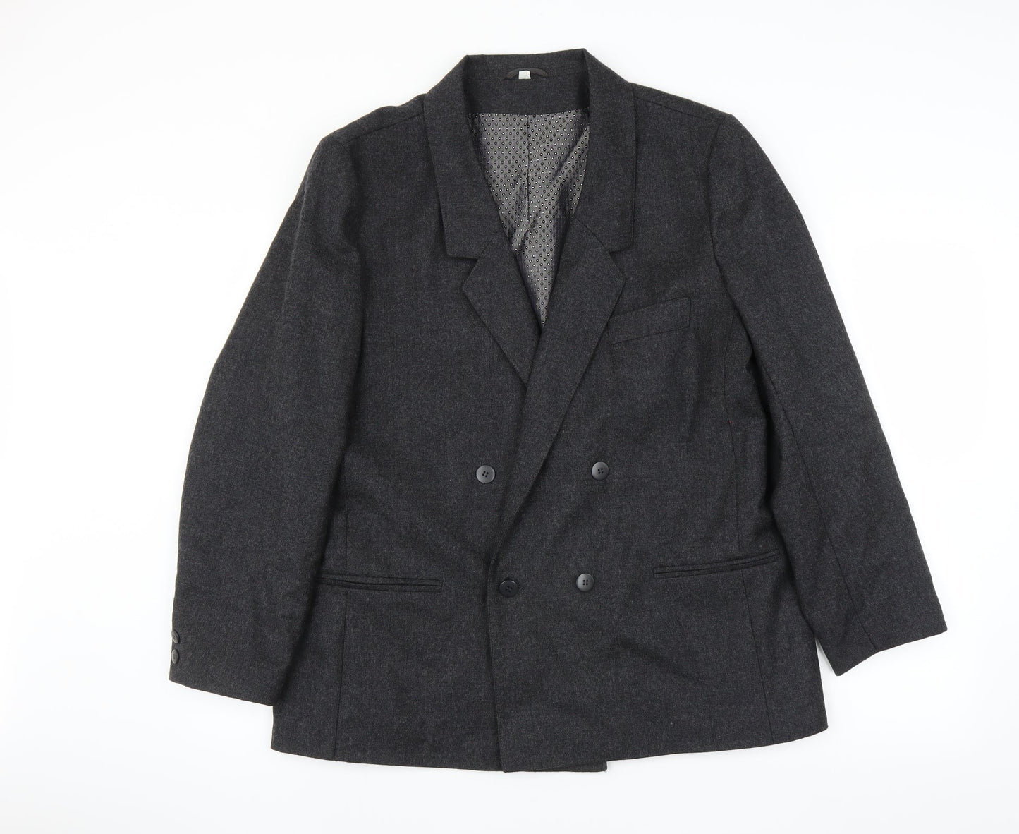 Preworn Womens Grey   Jacket Suit Jacket Size 16