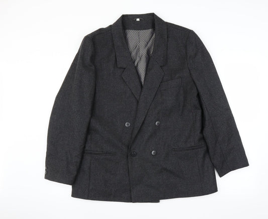 Preworn Womens Grey   Jacket Suit Jacket Size 16