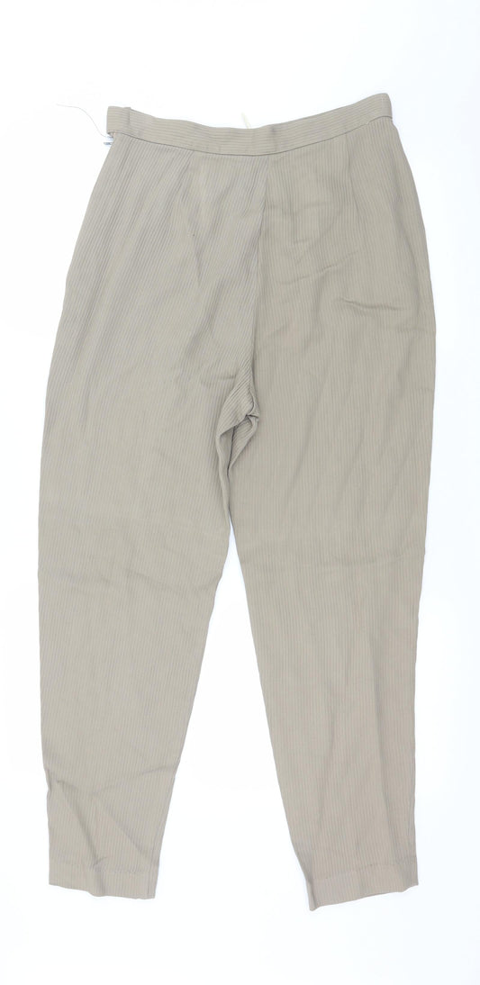 Preworn Womens Beige   Trousers  Size 28 in L28 in