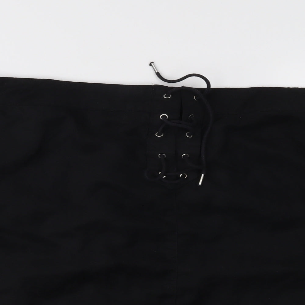 So Fabulous Womens Black   A-Line Skirt Size 40 in