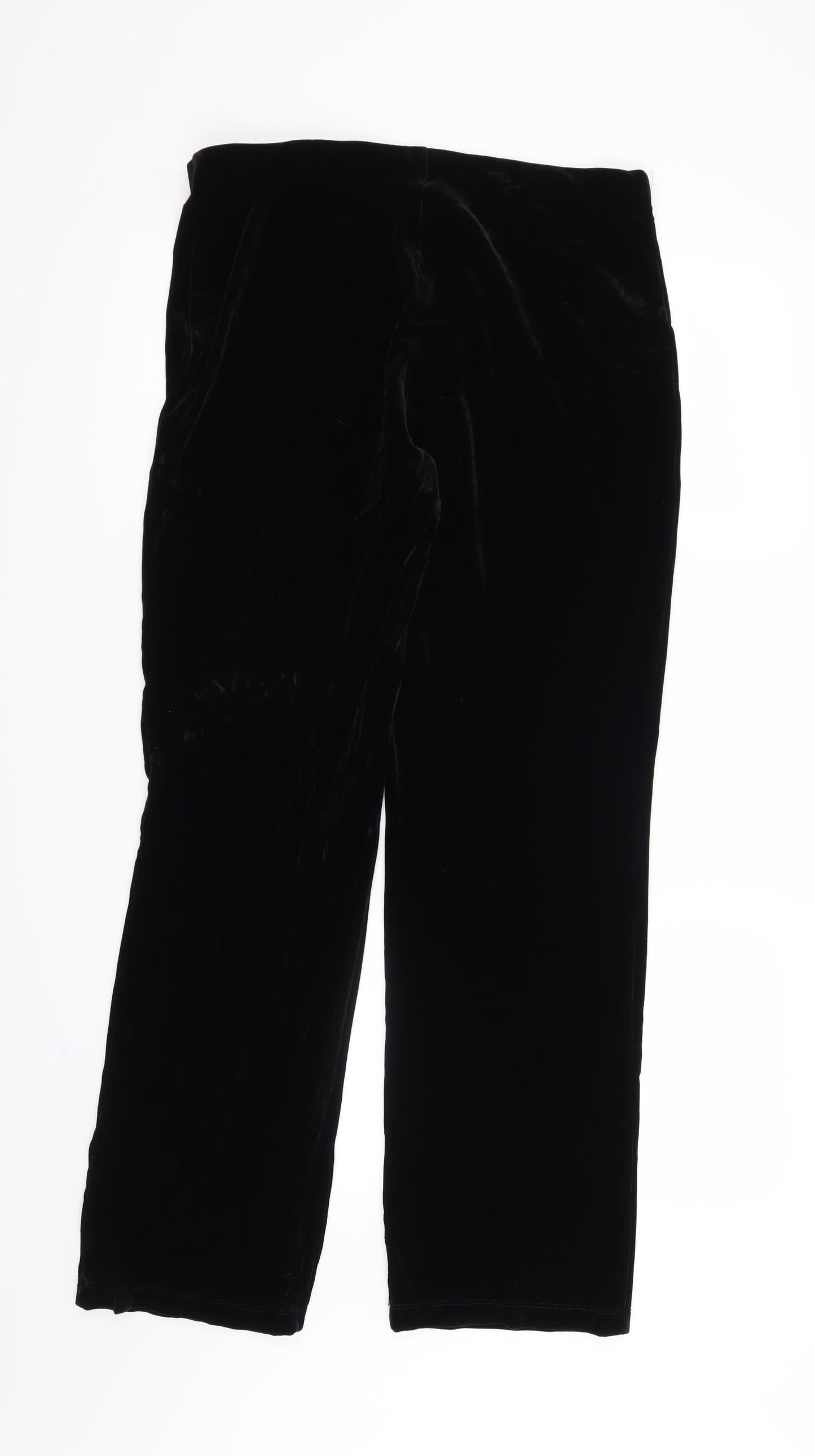 Marks and Spencer Womens Black   Trousers  Size 14 L30 in