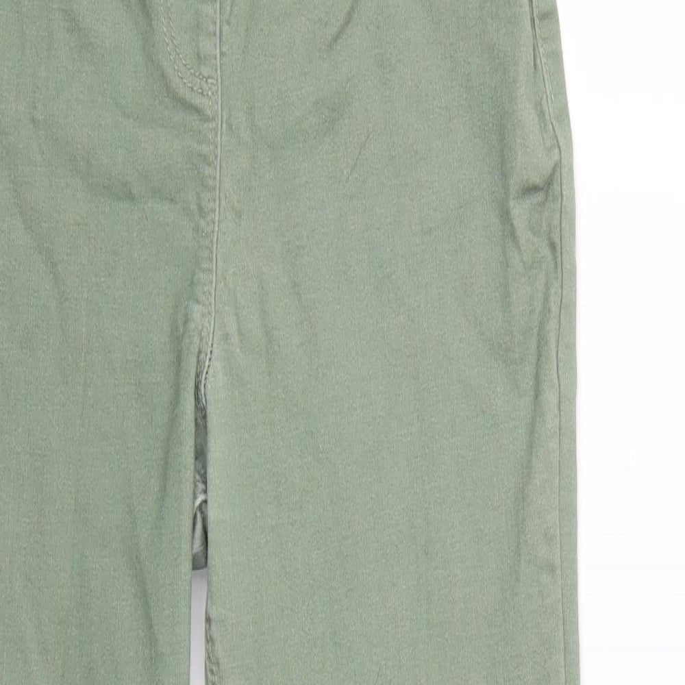 George Girls Green   Straight Jeans Size 11 Years