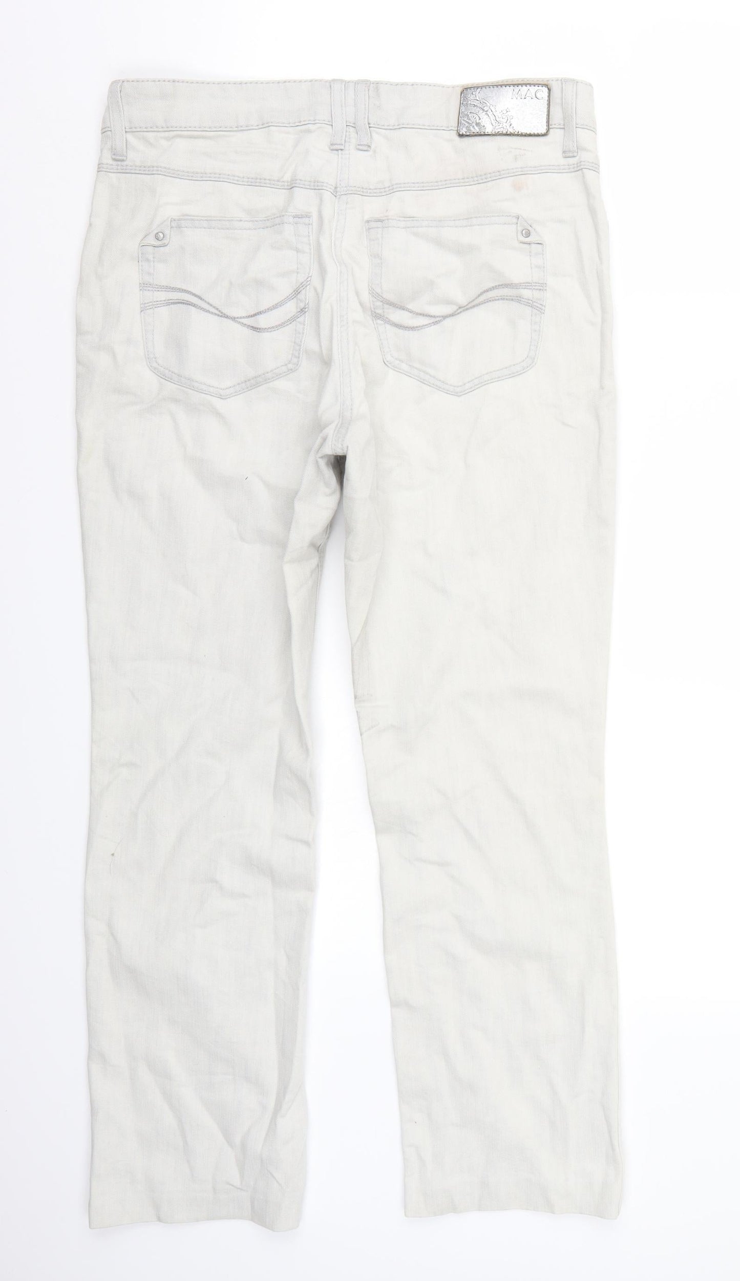 Mac Womens Grey   Straight Jeans Size 30 L27 in