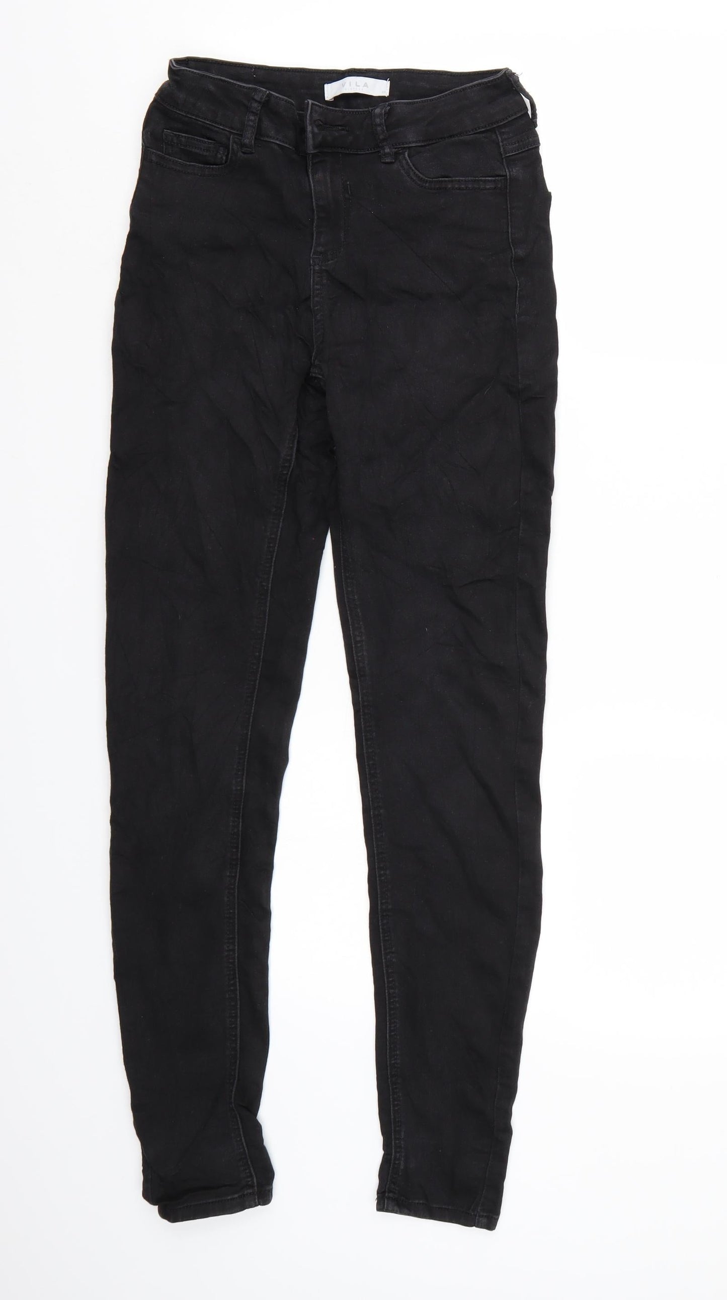 Villa  Womens Black   Skinny Jeans Size XS L28 in