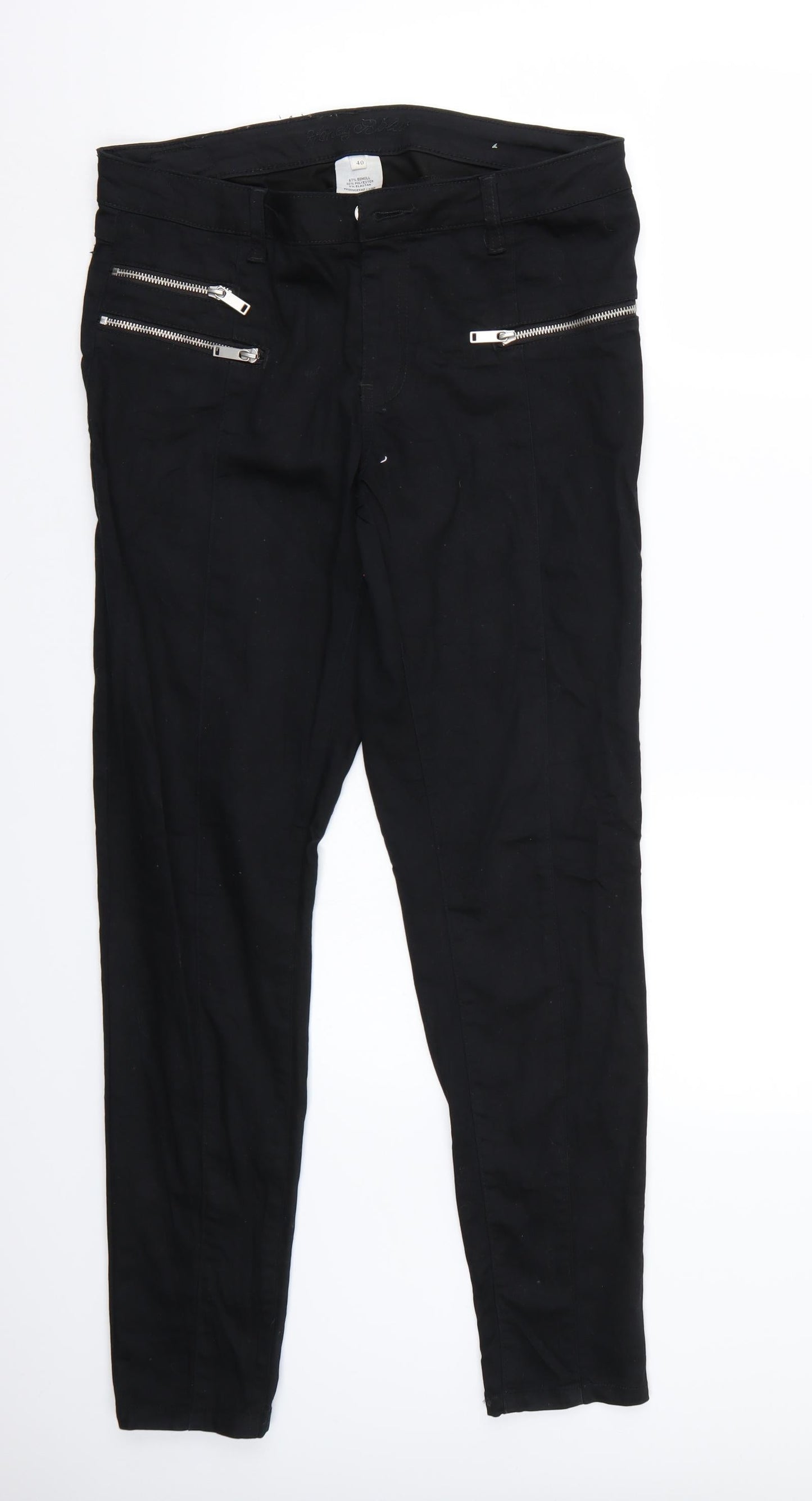 George Womens Black   Skinny Jeans Size 40 L30 in