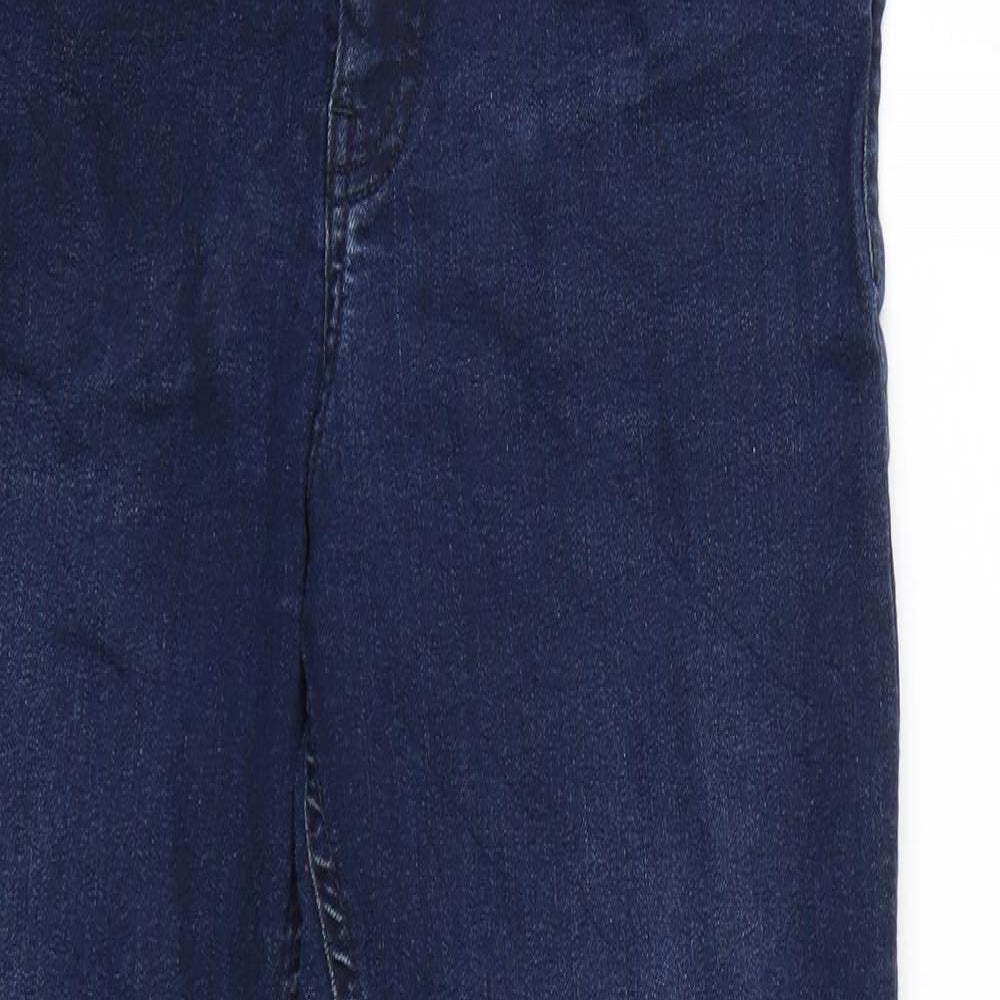H&M Womens Blue   Straight Jeans Size 8 L30 in