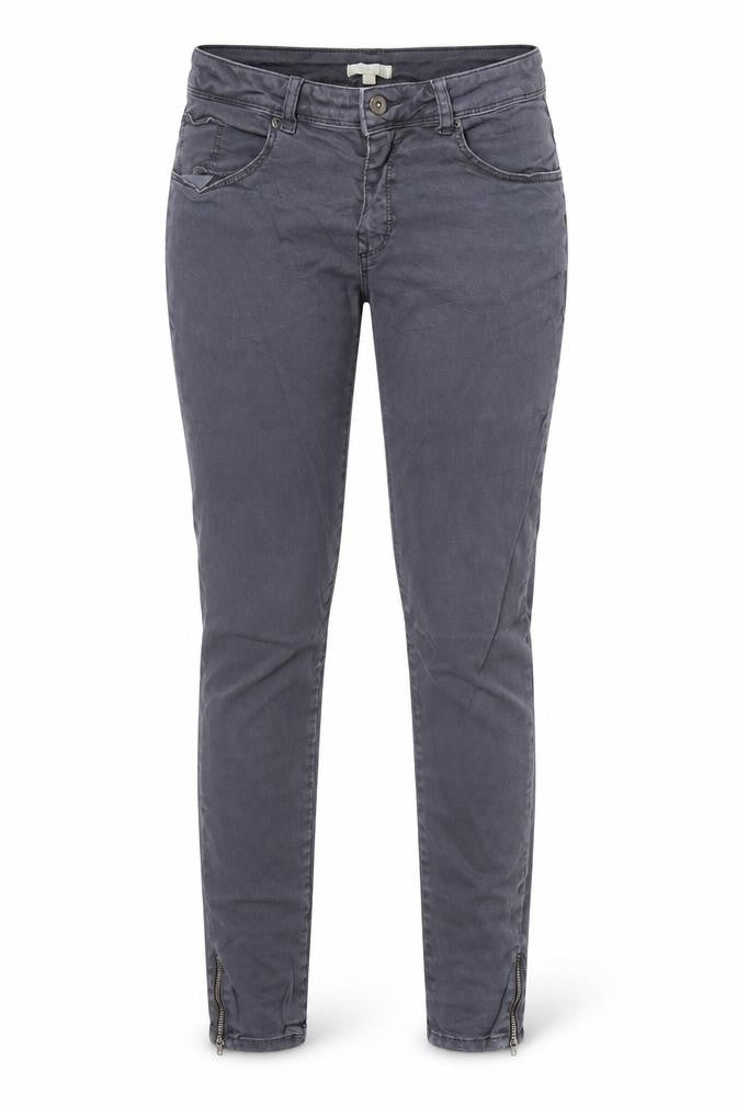 Front view of Signal women’s grey straight jeans, size UK 30, 30-inch leg