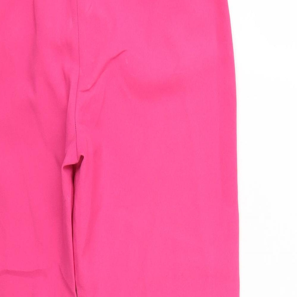 Here + There Womens Pink   Cropped Trousers Size 30 L23 in