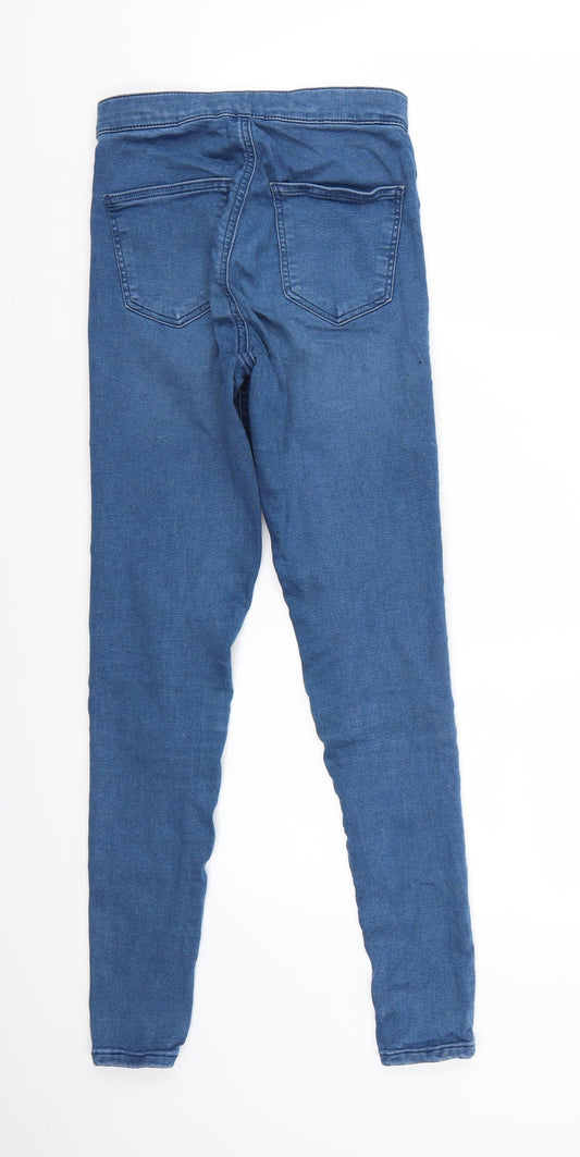 Topshop Womens Blue   Skinny Jeans Size 26 L28 in