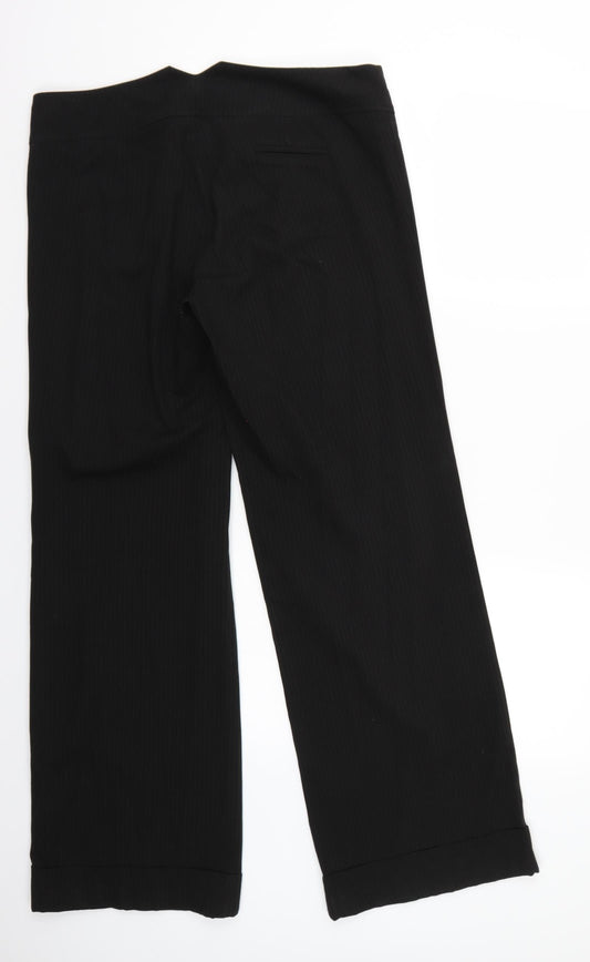 Evie Womens Black   Trousers  Size 16 L31 in