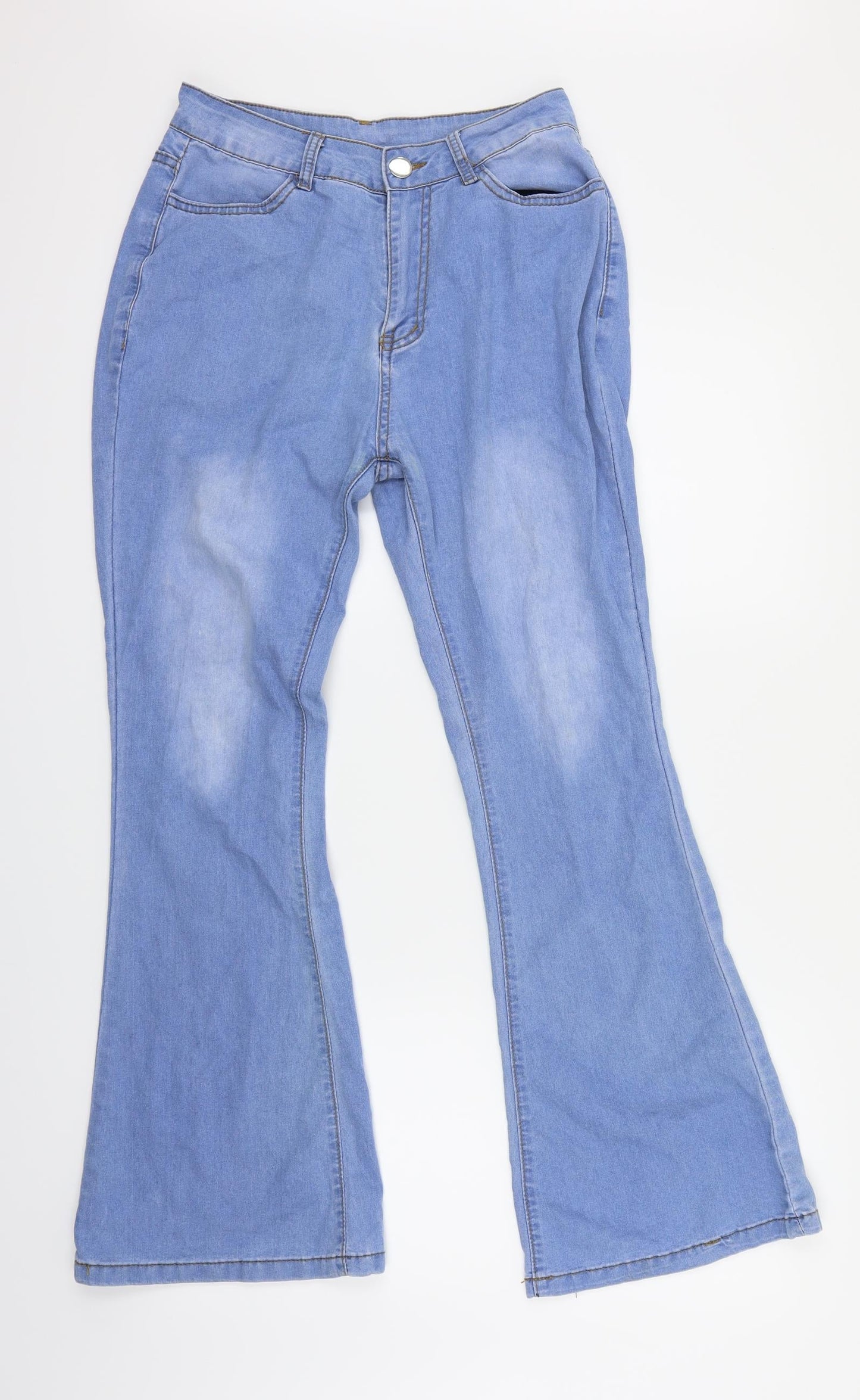Urbanic Womens Blue   Flared Jeans Size S L28 in
