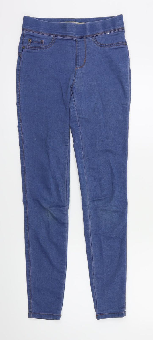 Denim & Co. Womens Blue  Denim Skinny Jeans Size 26 L28 in