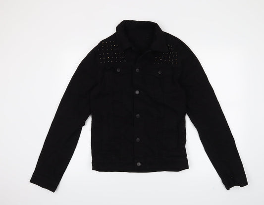 Preworn Womens Black   Jacket Coat Size M