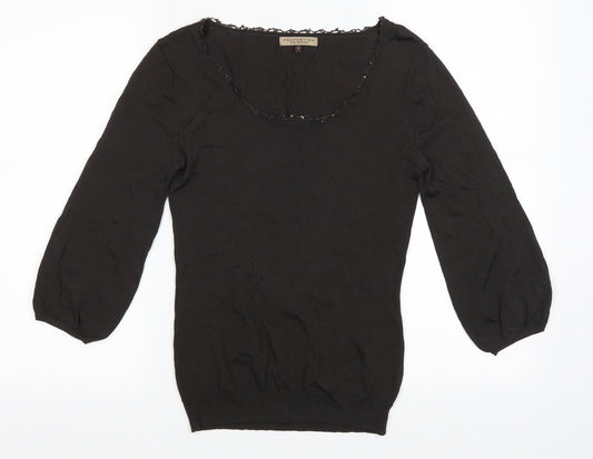 proportion Womens Black   Basic Blouse Size S