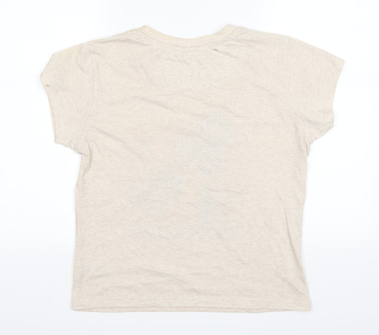 love to lounge Womens Beige   Basic T-Shirt Size S