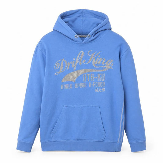 Preworn Womens Blue   Pullover Hoodie One Size
