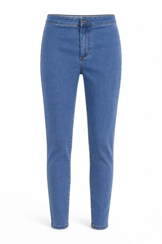 denim co Womens Blue  Denim Jegging Leggings Size 10 L26 in