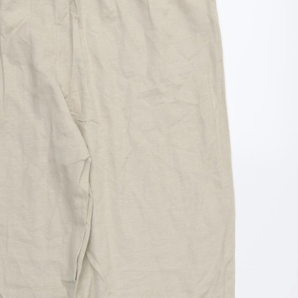 Julipa Womens Ivory   Trousers  Size 18 L26 in
