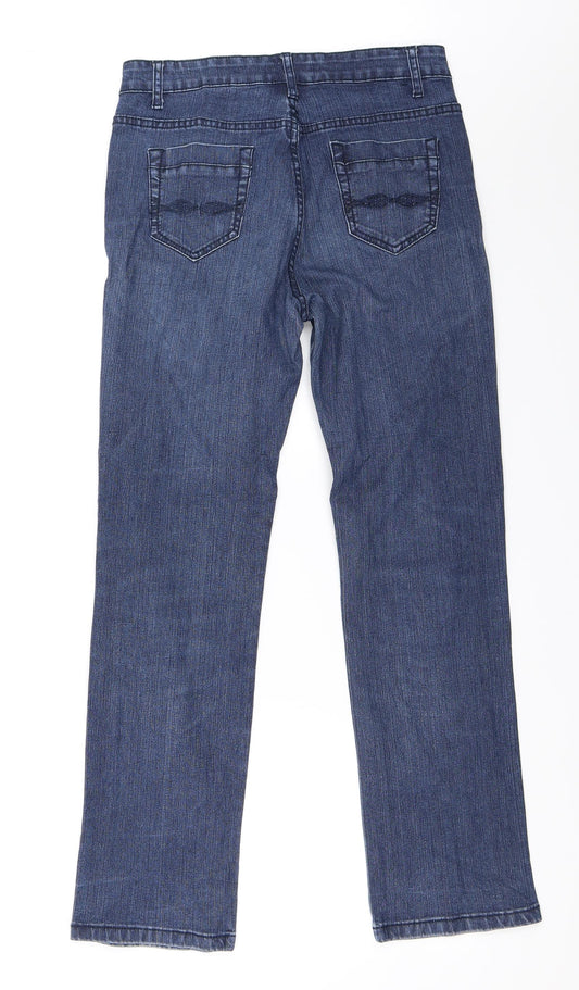 H&D  Womens Blue   Straight Jeans Size 31 in L28 in