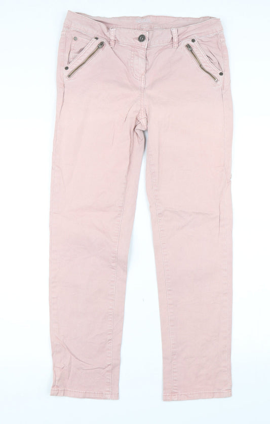 Preworn Womens Pink   Chino Trousers Size 30 in L27 in