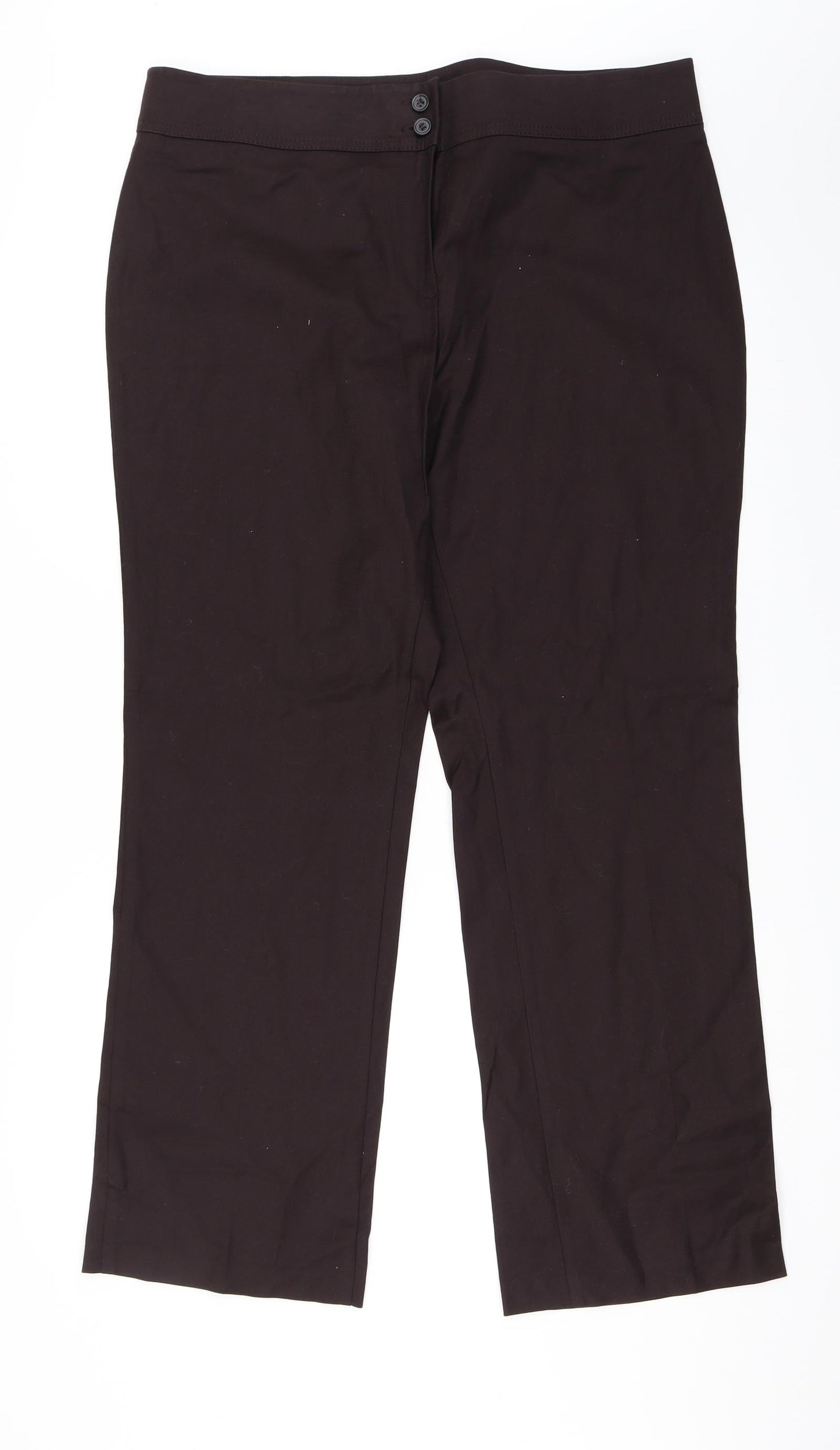 Preworn Womens Purple   Trousers  Size 18 L30 in