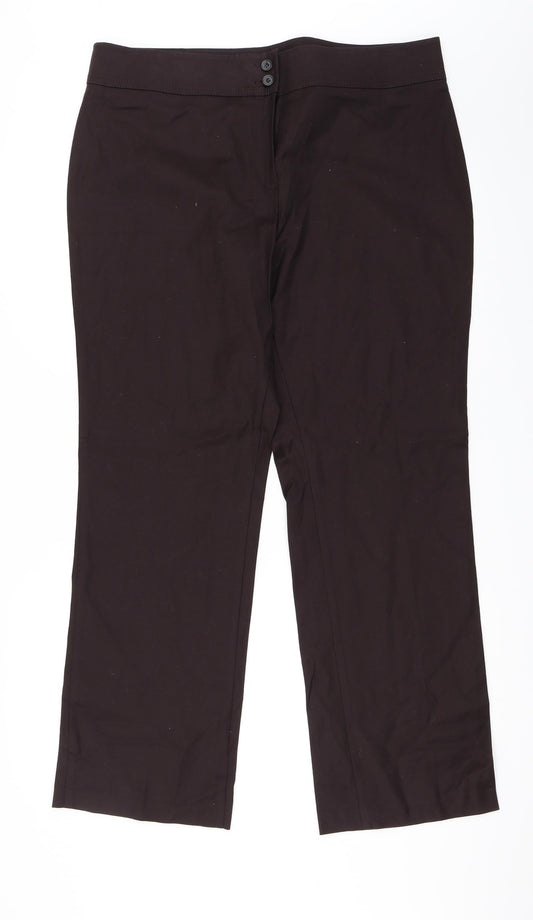 Preworn Womens Purple   Trousers  Size 18 L30 in