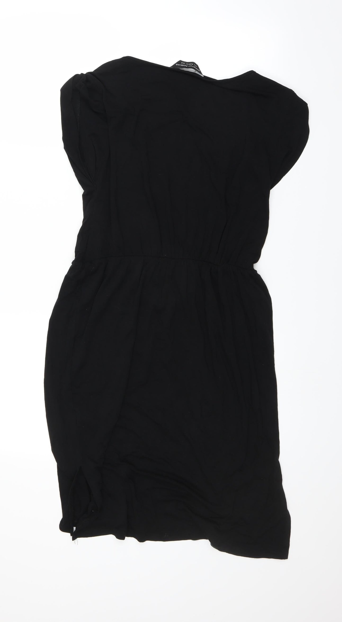 Dorothy Perkins Womens Black   A-Line  Size 12