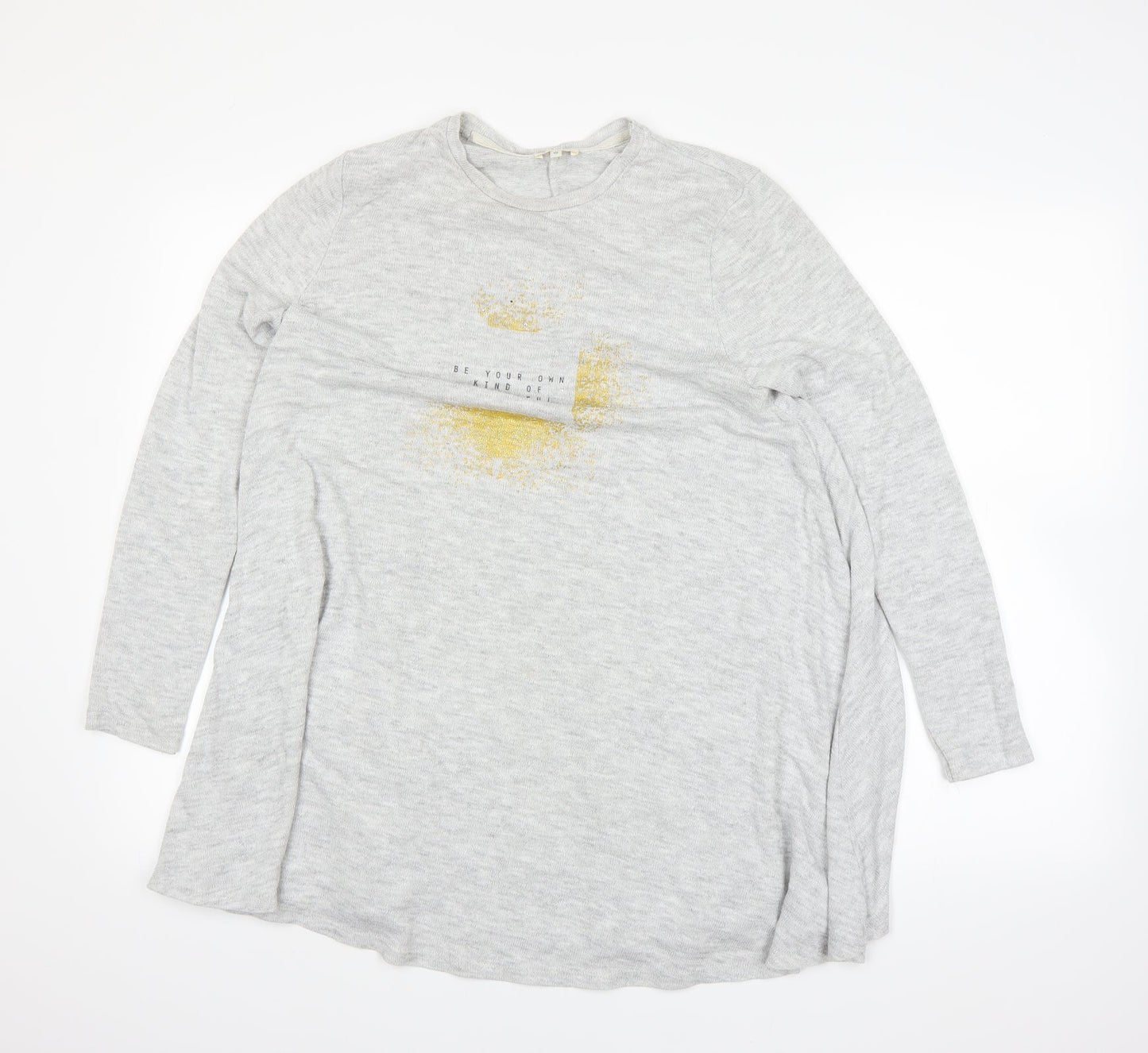 River Island Womens Grey   Pullover Jumper Size 10