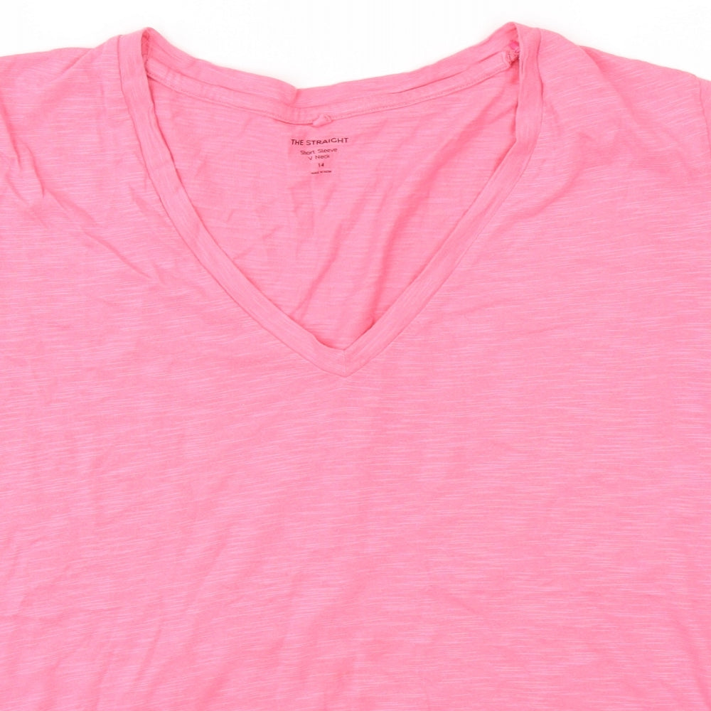 Emily the Strange Womens Pink   Basic T-Shirt Size 14