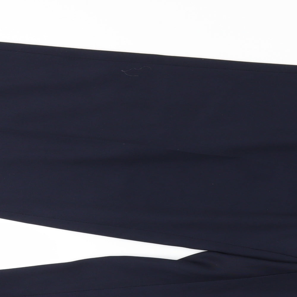 Mark and Spencer Mens Blue   Trousers  Size 18 L26 in