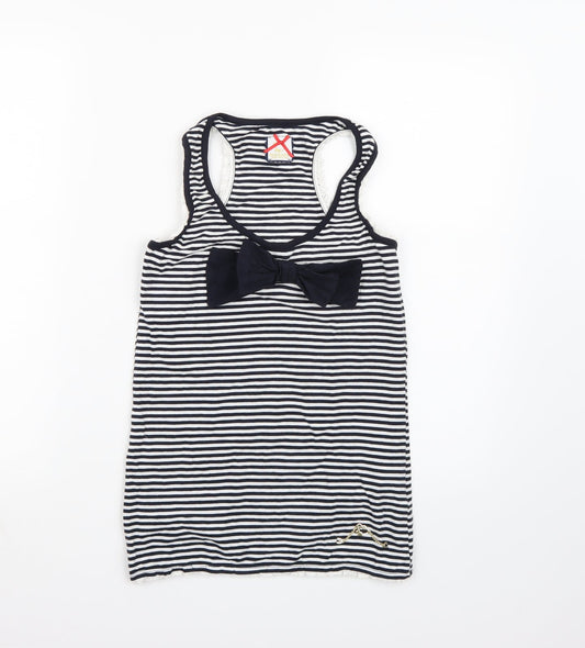 Five seasons Womens Blue Striped  Camisole Tank Size S