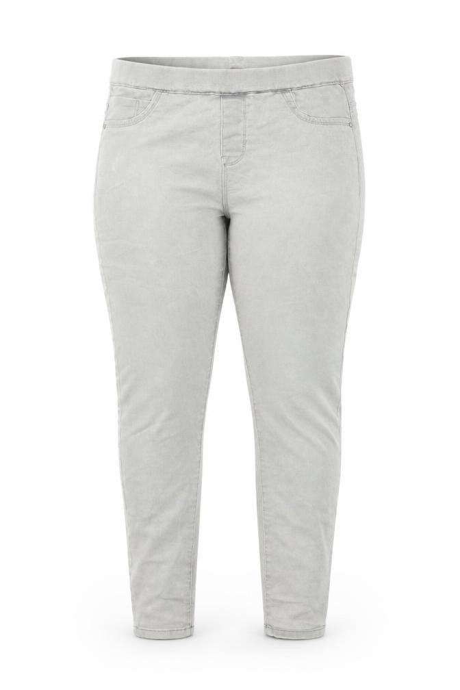 Front view of Primark women’s grey jegging jeans, size UK 10, 29-inch leg