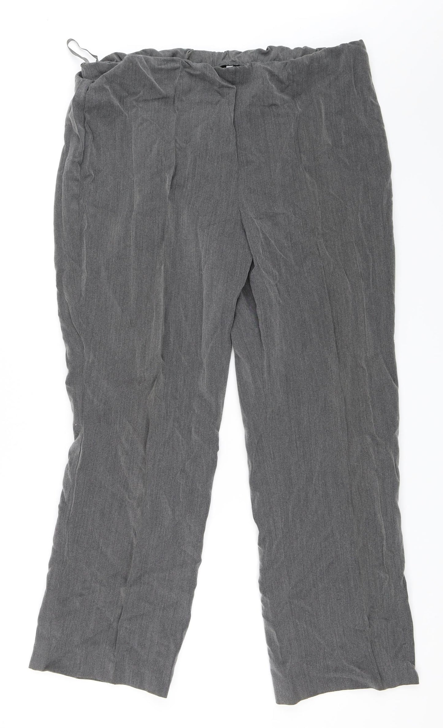 Preworn Womens Grey   Trousers  Size 18 L29 in