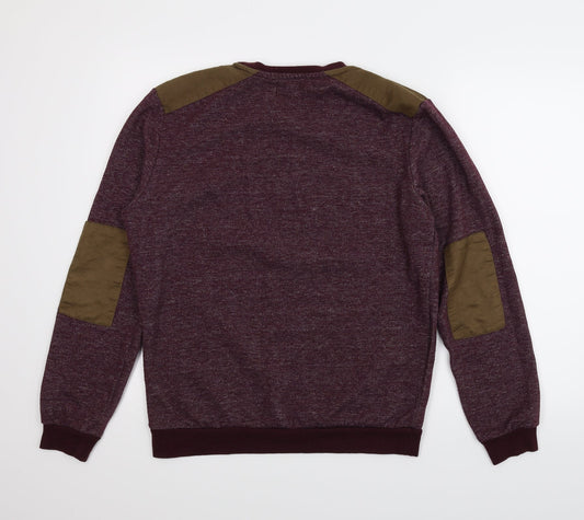 New Look Mens Purple   Pullover Jumper Size M