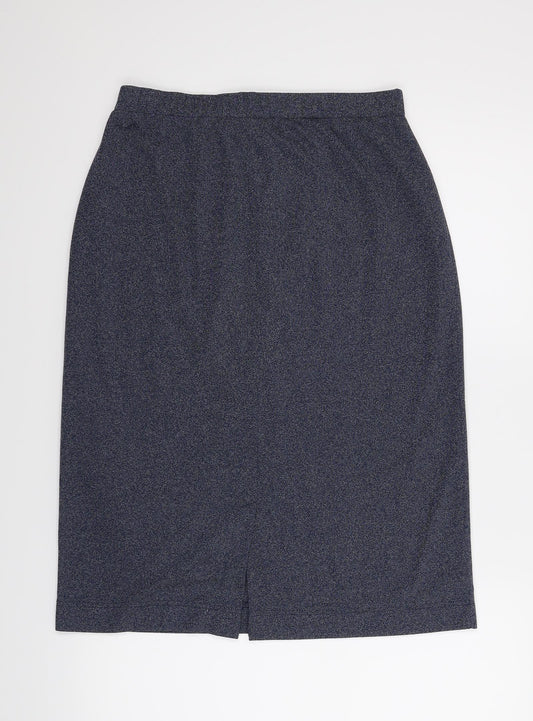 Rabe Womens Blue   Straight & Pencil Skirt Size 12