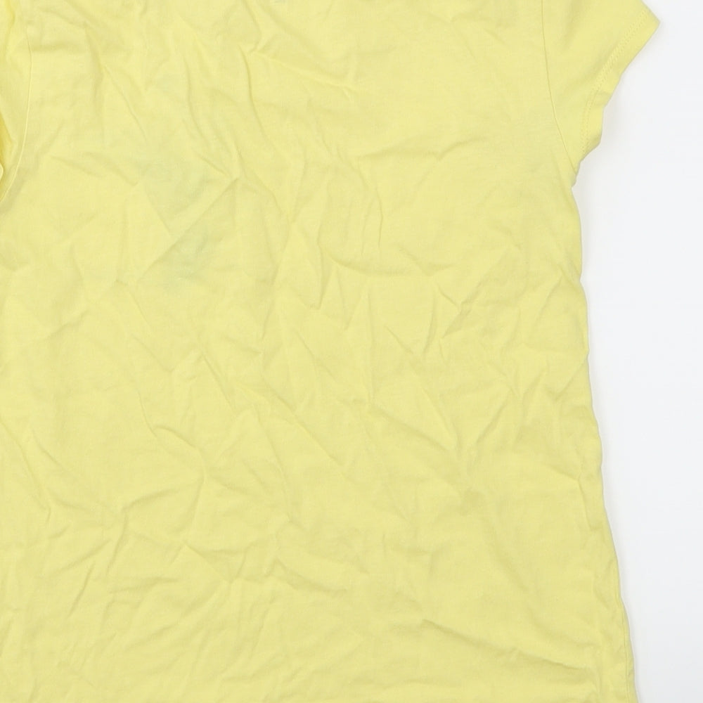 Gap Girls Yellow   Basic T-Shirt Size 2XL