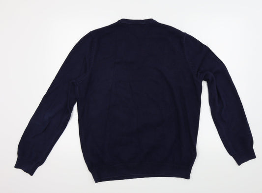 M&S  Mens Blue   Pullover Sweatshirt Size M