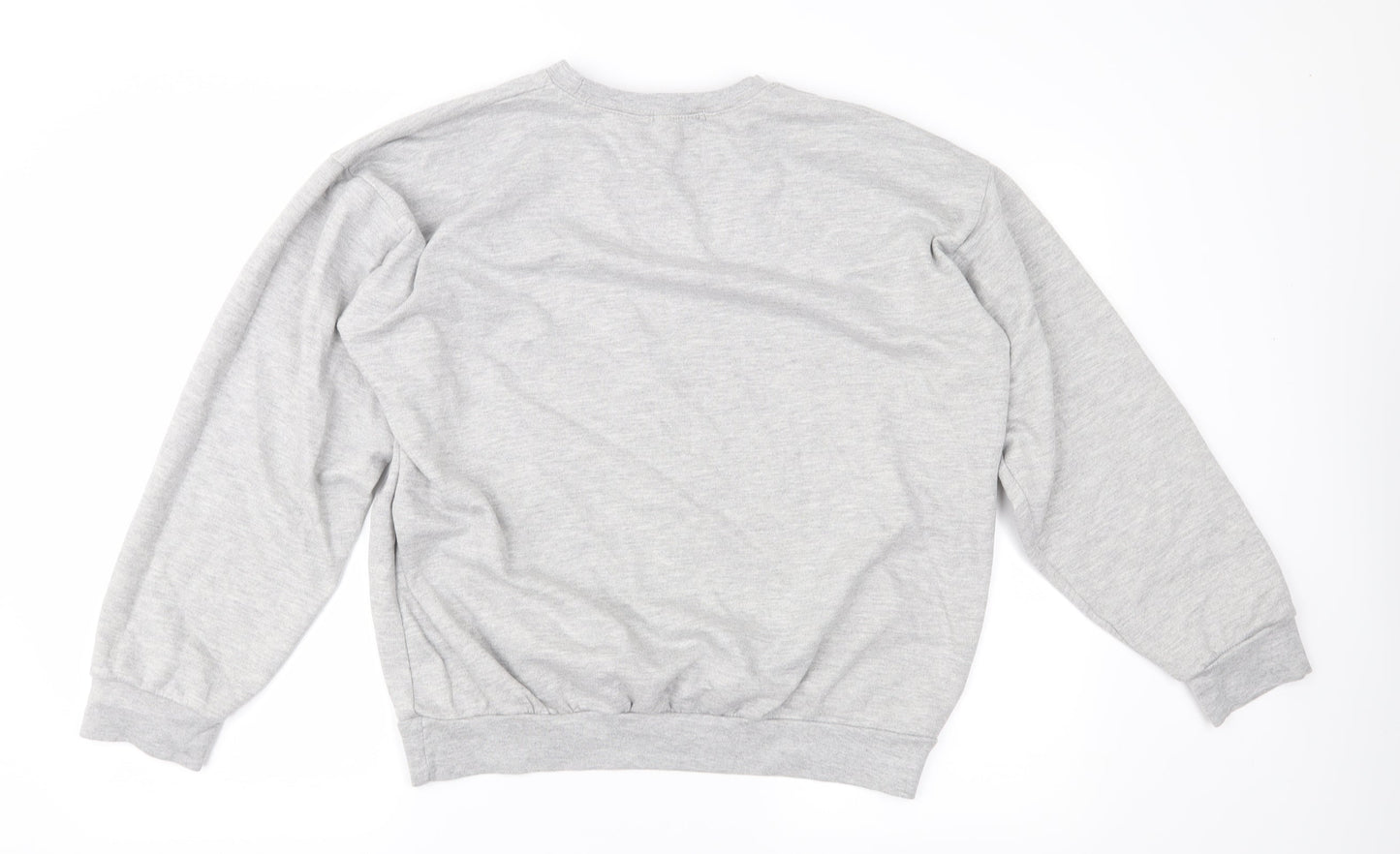 PRETTYLITTLETHING Womens Grey   Pullover Sweatshirt Size M