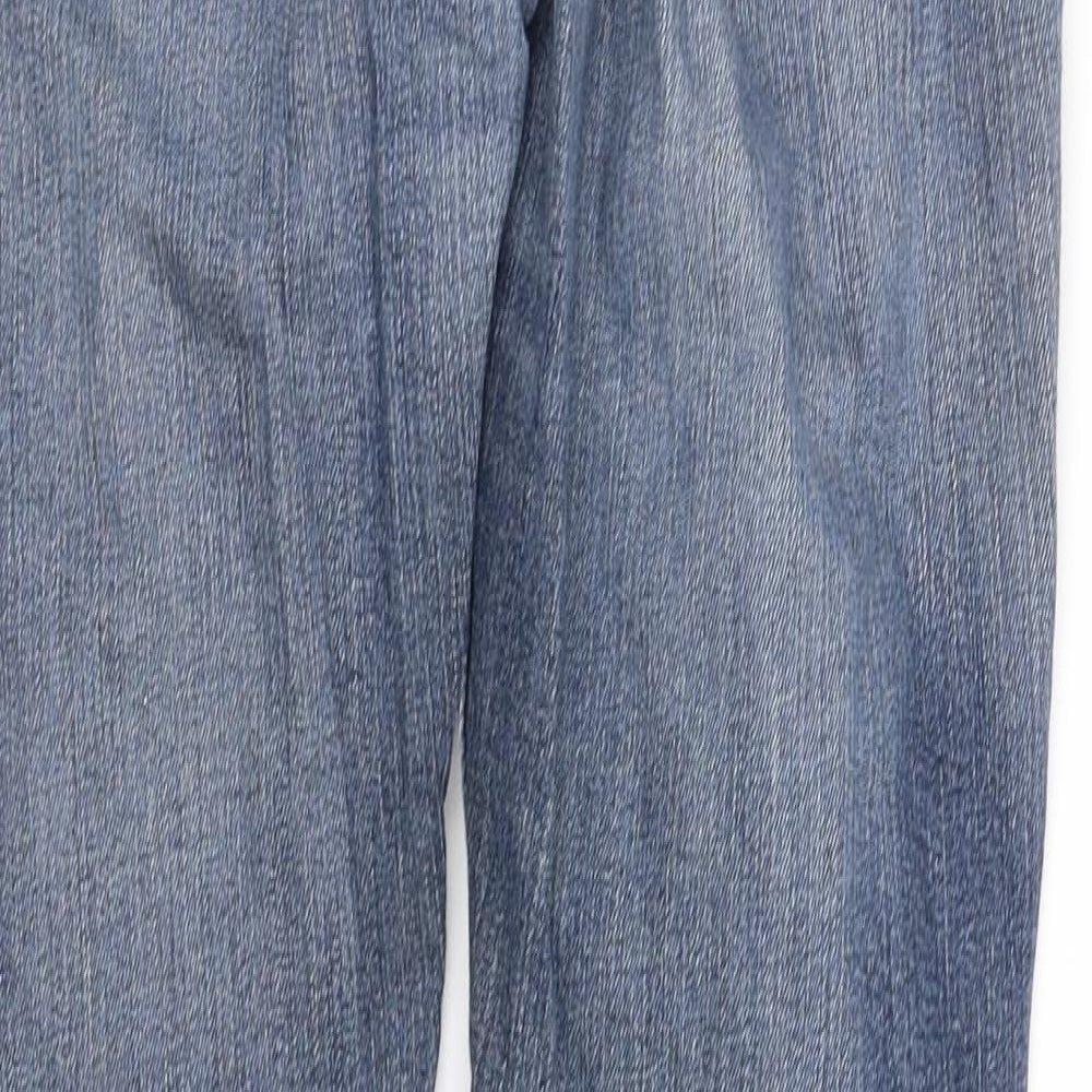 pre worn Womens Blue   Straight Jeans Size M L32 in