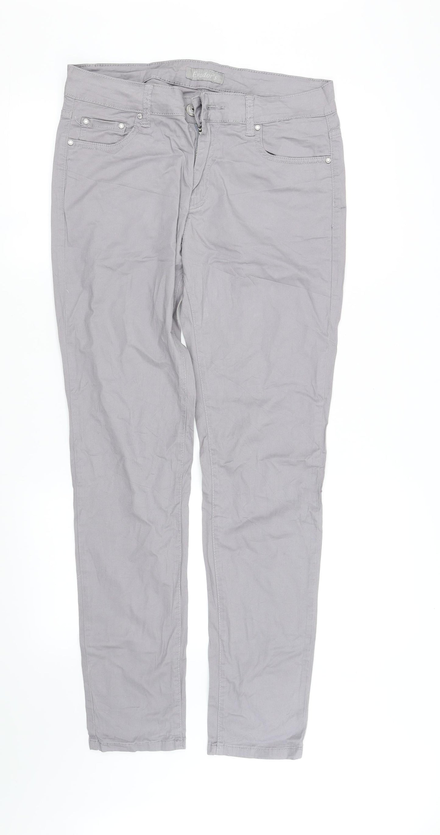 pre worn Womens Grey   Trousers  Size 14 L32 in