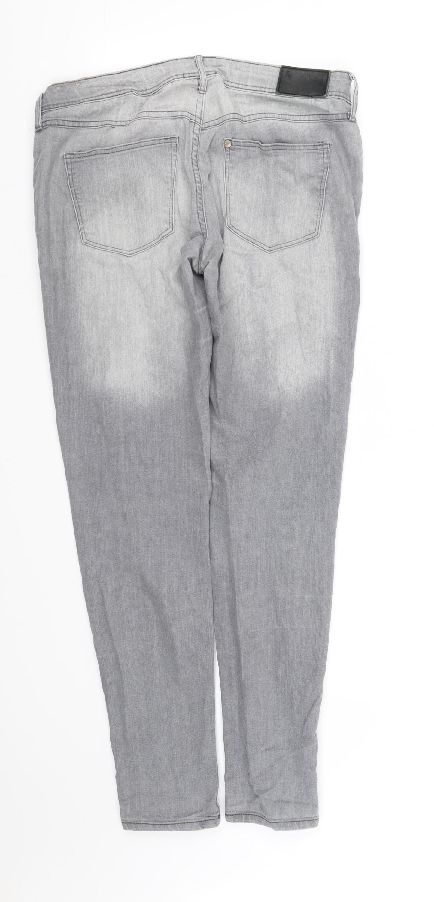 pre worn Womens Grey   Trousers  Size 12 L30 in