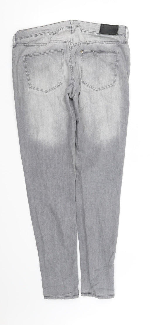 pre worn Womens Grey   Trousers  Size 12 L30 in
