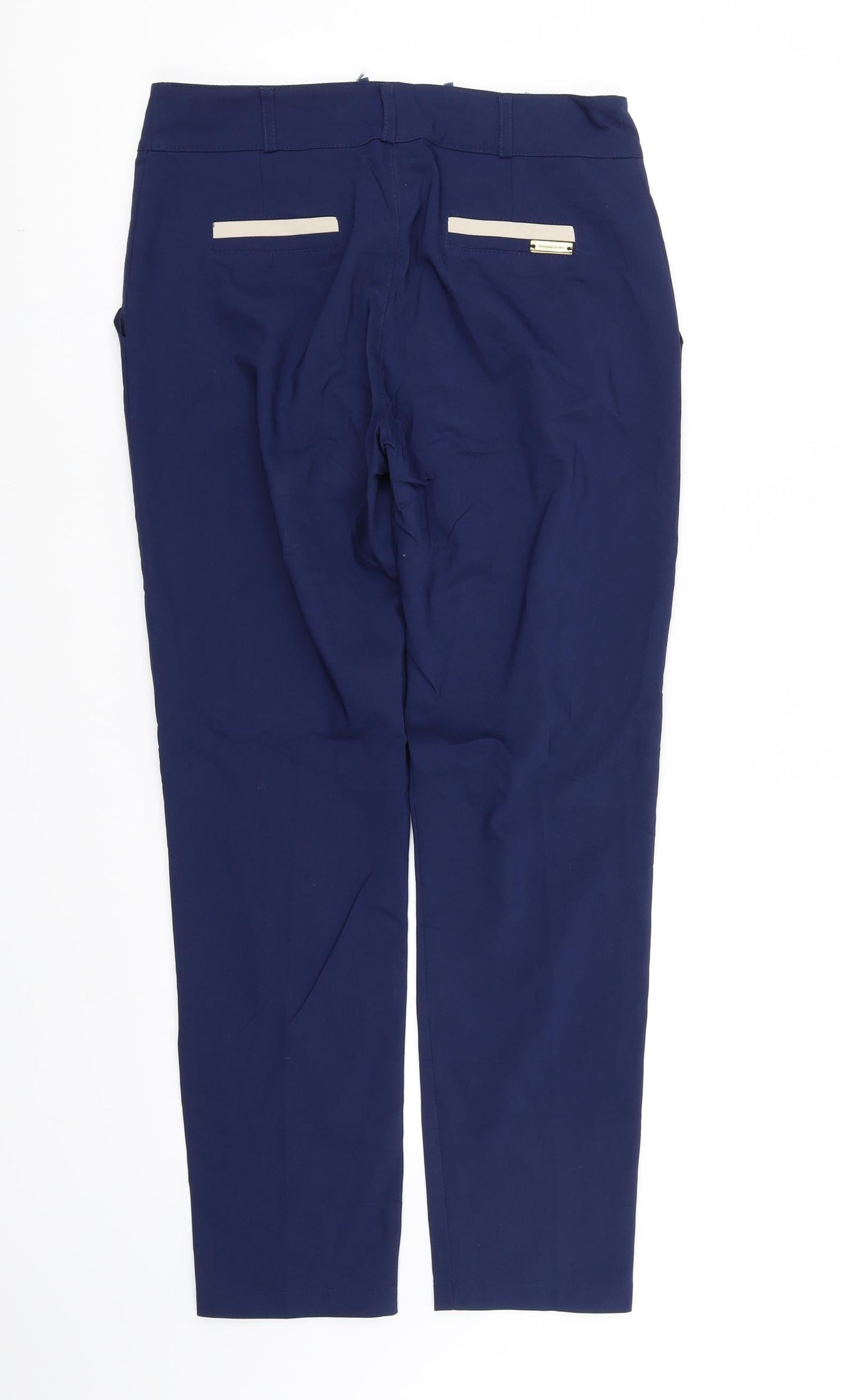 bb Womens Blue   Trousers  Size 8 L30 in