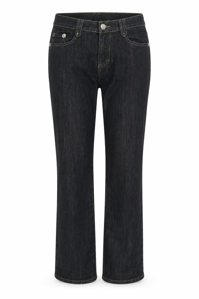 Womens Black   Straight Jeans Size L L29 in